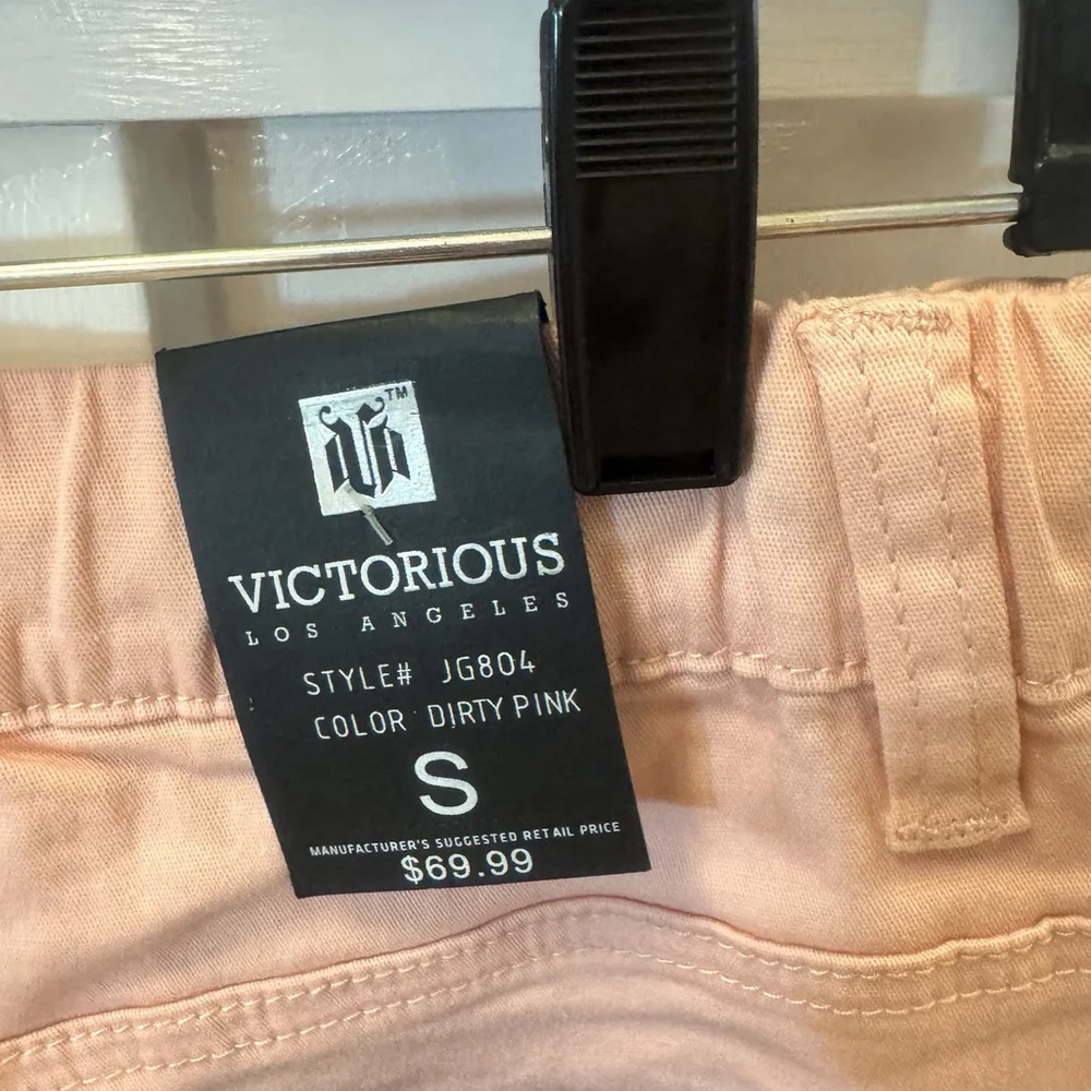 NWT Victorious Essential Joggers Men Size:S Cotton Pants Elastic Ankle/Waist